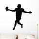 Football Silhouette Wall Decal