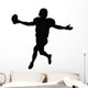 Football Silhouette Wall Decal