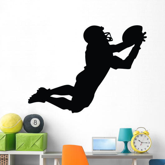 Football Silhouette Wall Decal