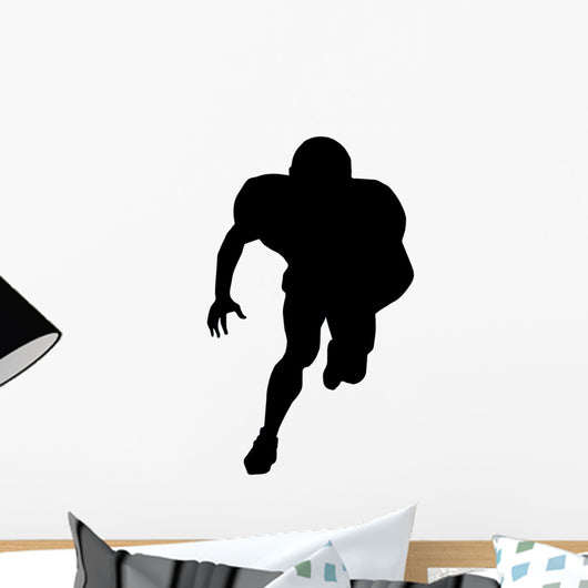American Football Silhouette Wall Decal