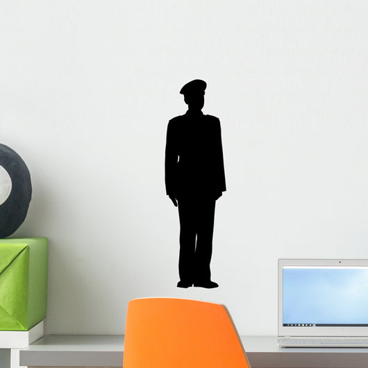 Military Silhouette Wall Decal
