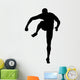 Athletic Runner Silhouette Wall Decal