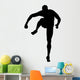 Athletic Runner Silhouette Wall Decal