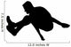 Athletic Runner Silhouette Wall Decal