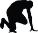 Running Silhouette Wall Decal