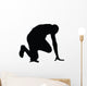 Running Silhouette Wall Decal