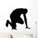 Running Silhouette Wall Decal