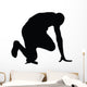 Running Silhouette Wall Decal