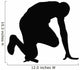 Running Silhouette Wall Decal