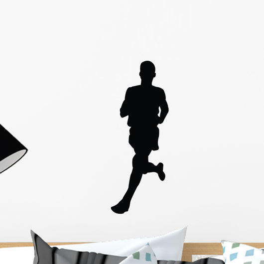 Running Silhouette Wall Decal