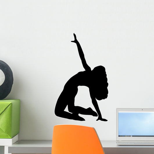 Black Ballet Silhouette Wall Decal