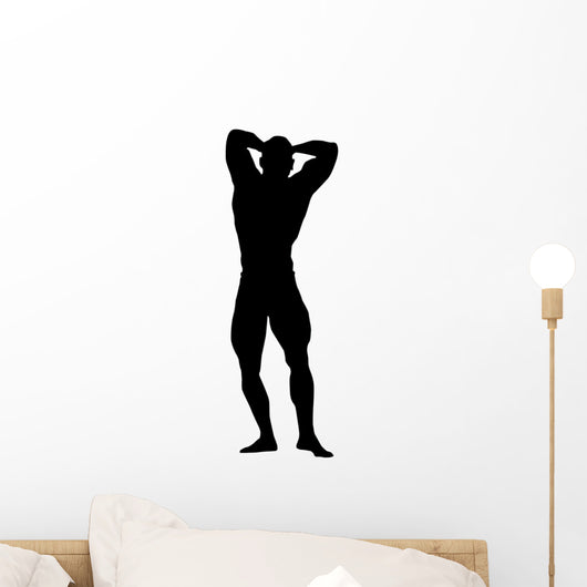 Abs Flex Body Builder Wall Decal
