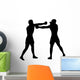 Boxing Silhouette Wall Decal