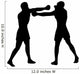 Boxing Silhouette Wall Decal
