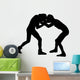 Boxing Silhouette Wall Decal