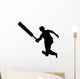 Cricket Silhouette Wall Decal