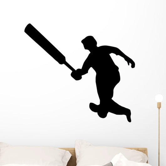 Cricket Silhouette Wall Decal
