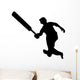 Cricket Silhouette Wall Decal