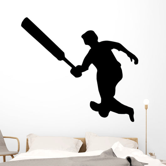 Cricket Silhouette Wall Decal