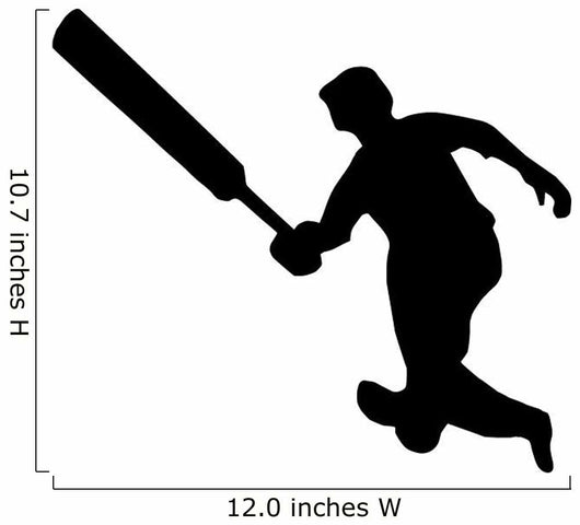 Cricket Silhouette Wall Decal