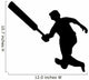 Cricket Silhouette Wall Decal