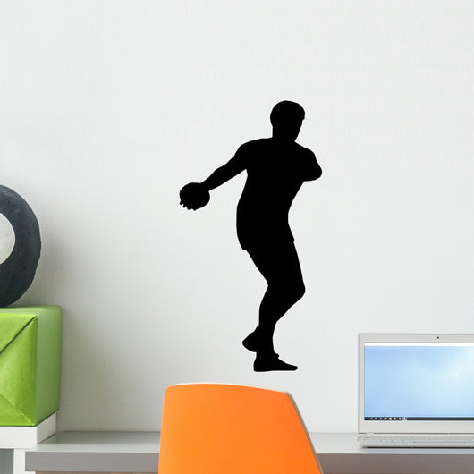 Discus Silhouettes Wall Decal