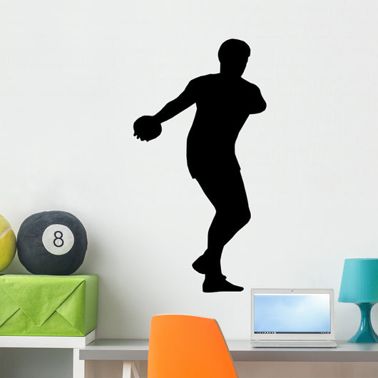 Discus Silhouettes Wall Decal