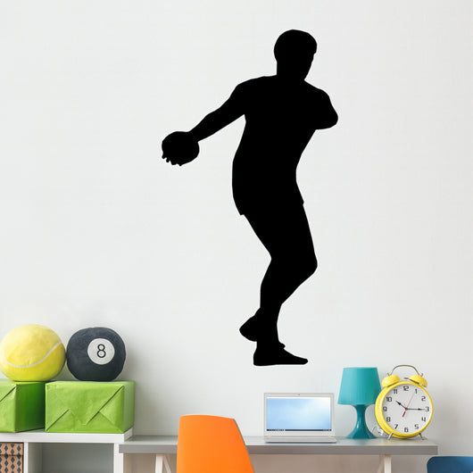 Discus Silhouettes Wall Decal