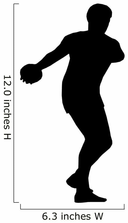 Discus Silhouettes Wall Decal
