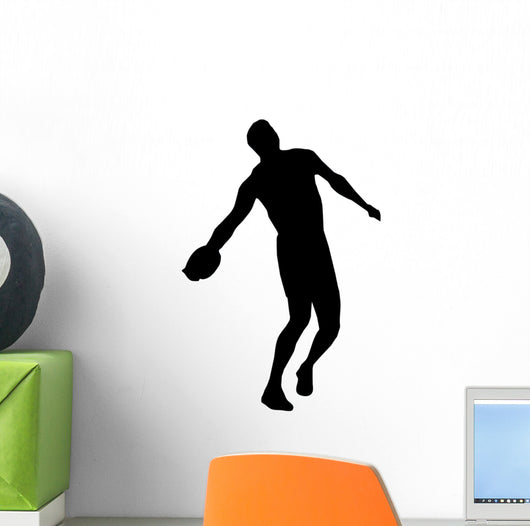Discus Silhouettes Wall Decal