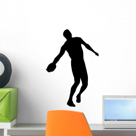 Discus Silhouettes Wall Decal