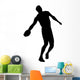 Discus Silhouettes Wall Decal