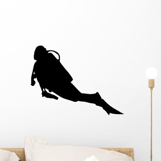 Diving Wall Decal