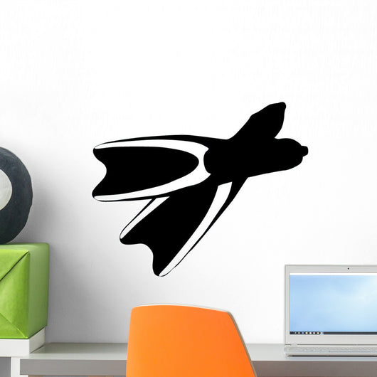 Diving Flippers Wall Decal