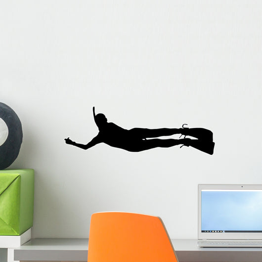 Friendly Scuba Diver Wall Decal