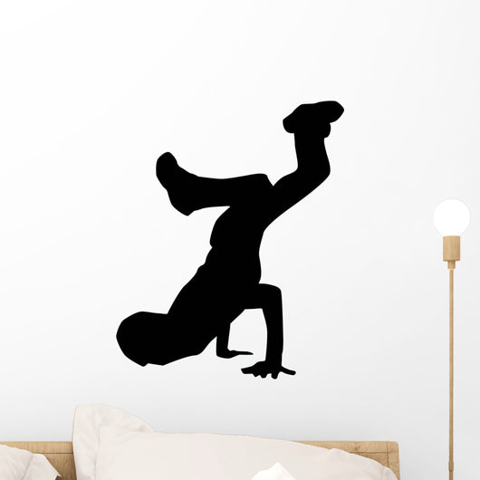 Freestyle Breakdancer Wall Decal