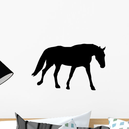 Calm Horse Silhouette Wall Decal