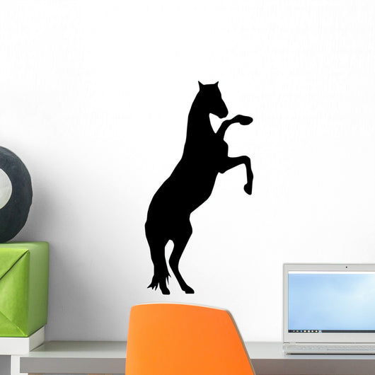 Rearing Horse Silhouette Wall Decal