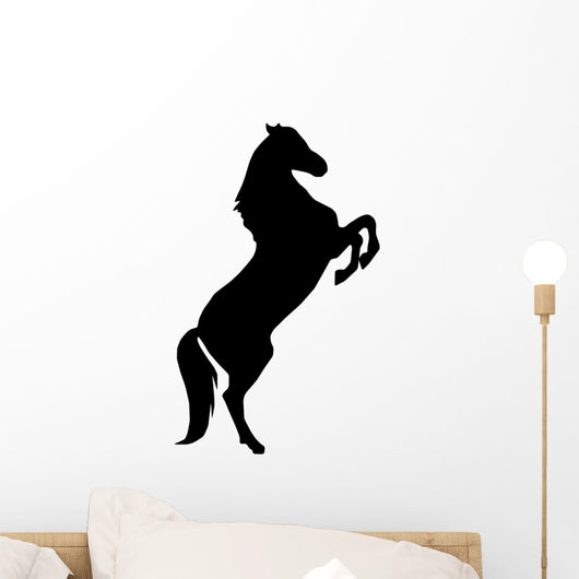 Horse Rearing Facing Right Wall Decal
