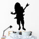 80s Metal Rockstar Music Wall Decal