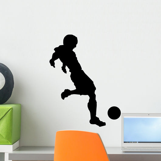 Soccer Silhouette Wall Decal