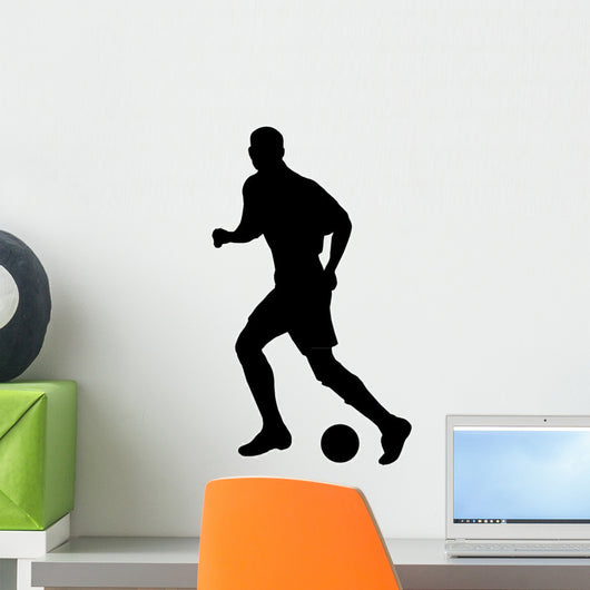 Soccer Silhouette Wall Decal