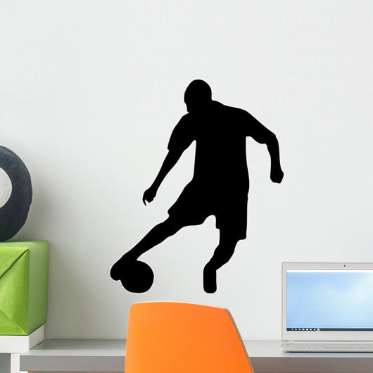 Soccer Silhouette Wall Decal