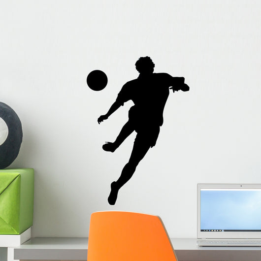 Soccer Silhouette Wall Decal