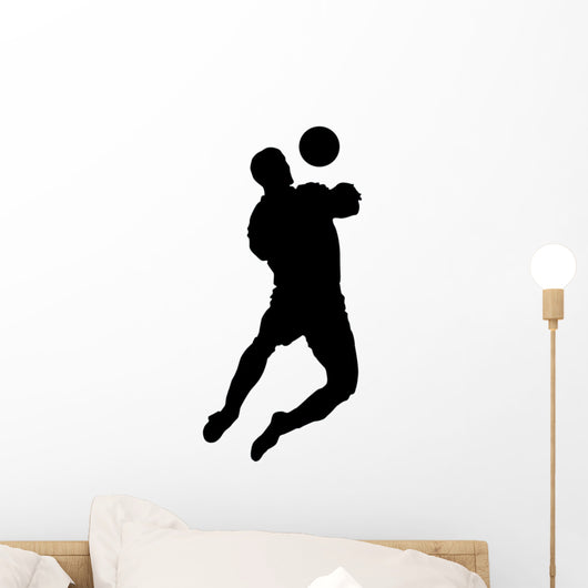 Soccer Silhouette Wall Decal