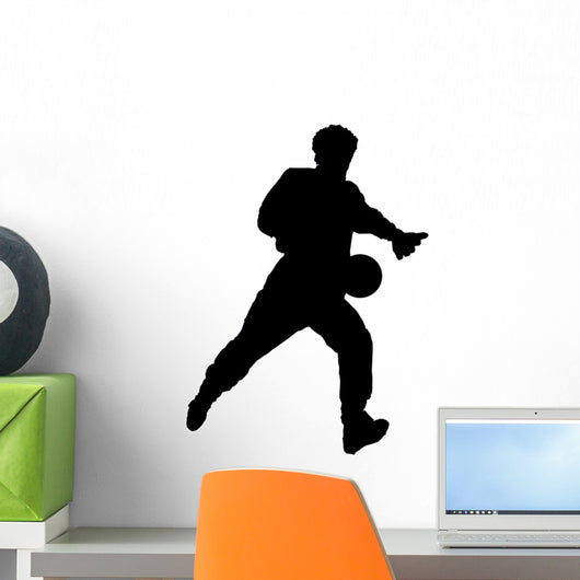 Soccer Silhouette Wall Decal