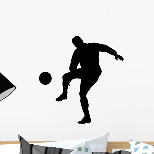 Soccer Silhouette Wall Decal