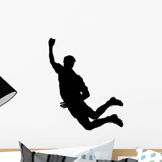 Soccer Silhouette Wall Decal