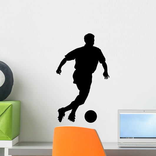 Soccer Silhouette Wall Decal