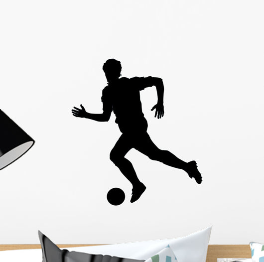 Soccer Silhouette Wall Decal